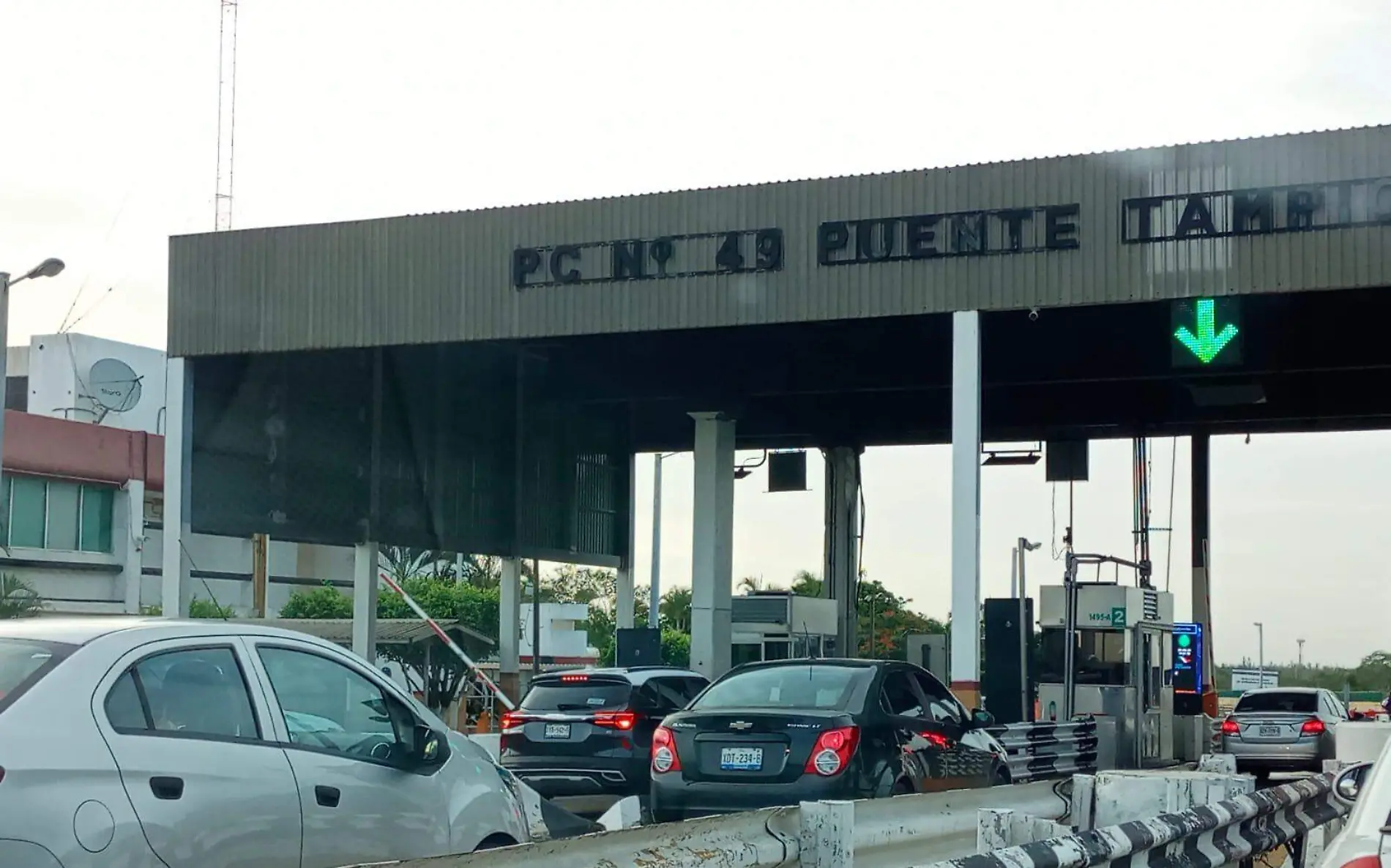 Reubicación de caseta de peaje del puente Tampico 